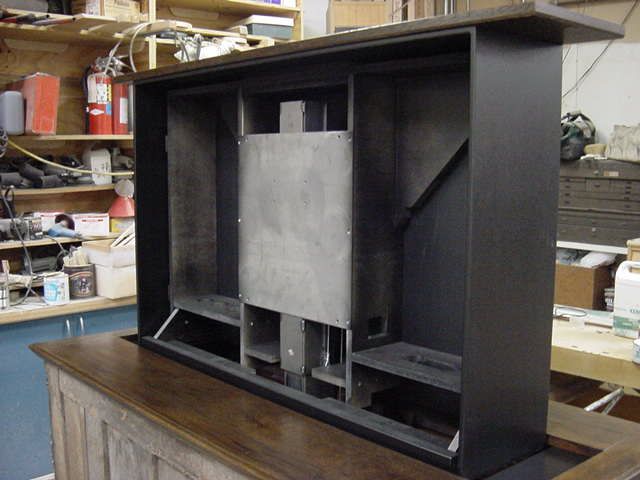Top and panel fitted