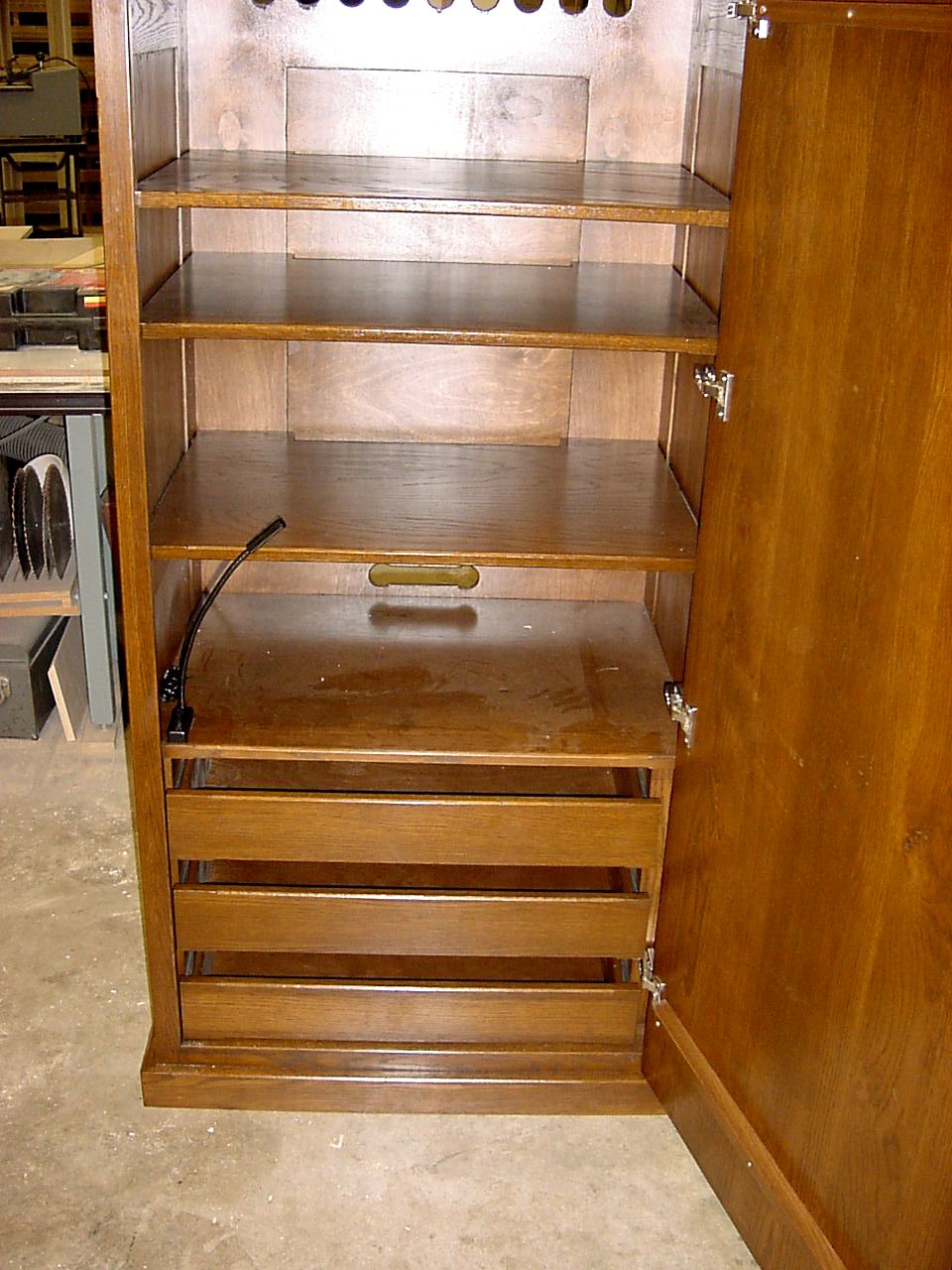 Detail of drawers