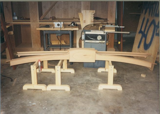 Canopy under construction