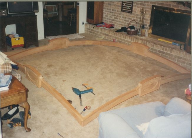 Canopy fitting miter joints